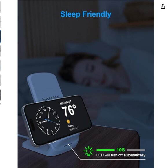 Fast Wireless Charging Stand - Picture 3 of 6